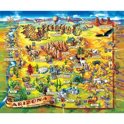 Sunsout Arizona Map 1000 Pieces