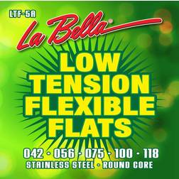 La Bella LTF-5A Low Tension Flexible Flats Bass Strings 5-String