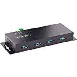StarTech 4-Port Industrial USB 3.0 5Gbps Hub Rugged