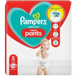 Pampers Baby Dry Nappy Pants Size 5 12-17kg 33pcs