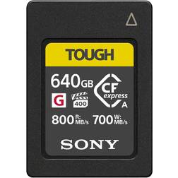Sony 640GB CFexpress Type-A TOUGH Memory Card (CEAG640.SYM)
