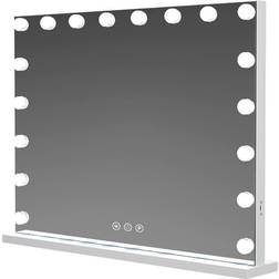 Caludette Hardwood Wall Mirror 80x65cm