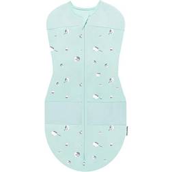 Happiest Baby SleepeaÂ 5-Second Swaddle Teal Planets