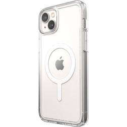 Speck Gemshell MagSafe Case for iPhone 14 Plus with MICROBAN coating (Clear)