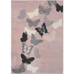 Homemaker Maestro Butterfly Pink, Grey 120x170cm