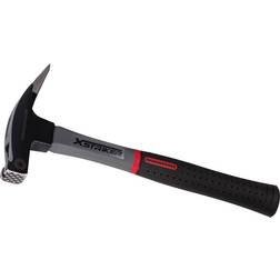 Peddinghaus Rough Magnetic Carpenters Fiberglass-Handle, Black/Grey Pick Hammer