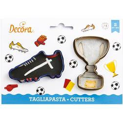 Decora trophy and soccer rail Cookie Cutter