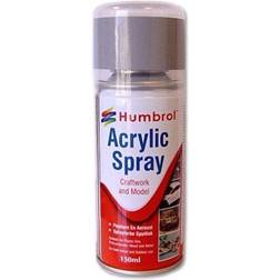 Humbrol AD6011 150ml Acrylic Spray Paint No. 11 (Silver Metallic)