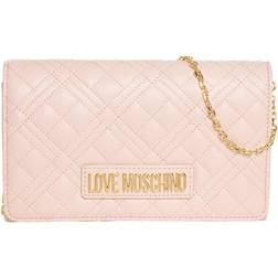 Love Moschino Super Quilted Mini Crossbody Bag - Antique Pink