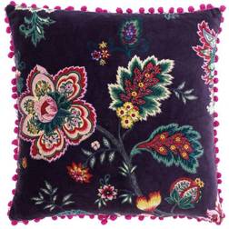 Palampur Floral Printed Pom Pom Down Pillow