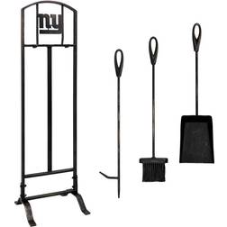 Imperial New York Giants Fireplace Tool Set, Black