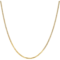 Homebello Beveled Curb Chain Necklace - Gold