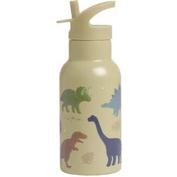 A Little Lovely Company Stainless Steel Drink Bottle Dinosaurs