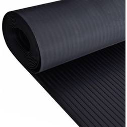 vidaXL Rubber Floor Mat Anti-Slip 1.5x4 m 3 mm Wide Rib