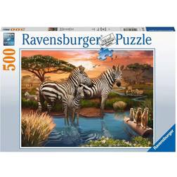 Ravensburger Zebras In Sunset 500 Pieces