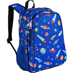Wildkin W14077 Backpack-Space, Olive Kids Out of This World, Multi-Colour