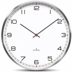 One Stainless Steel Arabic - Huygens, Large Wall Clock
