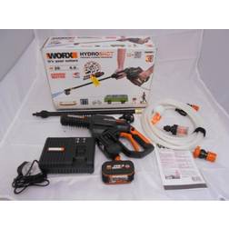 Worx WG630E.1 18V (20V MAX) 4.0Ah Cordless Brushless Hydroshot Pressure Cleaner
