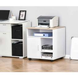 Homcom Multi-Storage Printer Unit With 5 Compartments