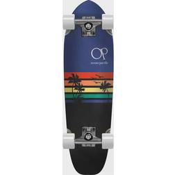 Ocean Pacific Sunset Cruiser Skateboard (Navy) Blue/Black