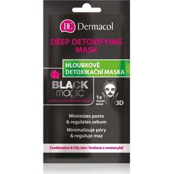 Dermacol Black Magic detoxifying face sheet mask 1