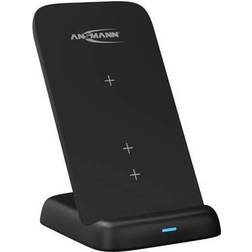 Ansmann Wireless charger 1250 mA WiLine WHC15V 1001-0121 Outputs Inductive charging standard Black