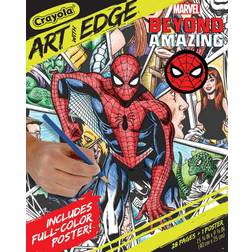 Crayola Crayola Spiderman Beyond Amazing Art With Edge, Adult Coloring Book