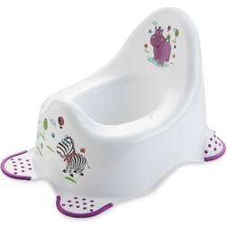 Keeeper (White) OKT Kids Happy Hippo Toilet Training Potty With Safety Grip Feet