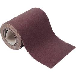Wolfcraft 1740000 Sandpaper roll Hook-and-loop-backed Grit size 80 (L x W) 4 m x 115 mm 4 m