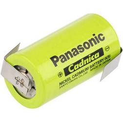 Sanyo Panasonic C ZLF Non-standard battery (rechargeable) C Z solder tab, High temperature resistant NiCd 1.2 V 2500 mAh