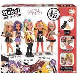 Educa My Model Doll Design Pop Star Personalised Doll Become Designer and Stylist 6 Years 19203