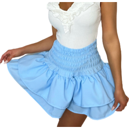 GlamDoll Fashion Frankie High Waisted Tiered Mini Skirt