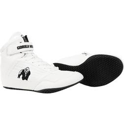 Gorilla Wear Men's High-Top Fitness Shoe, White