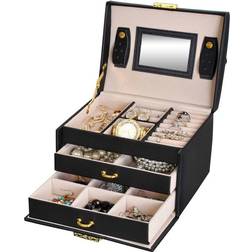 Northix Large Jewelery Box - Black