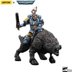 Joy Toy Warhammer 40,000 Space Wolves Thunderwolf Calvary Frode 1:18 Scale Action Figure Set