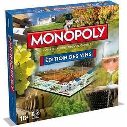 Winning Moves Brætspil MONOPOLY Editions des vins (FR)