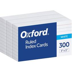 Oxford Oxford Red Margin Ruled Index Cards Front Ruling Surface