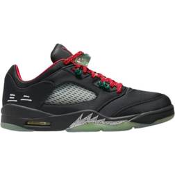 Nike Air Jordan 5 Retro Low SP - Black/Fire Red/Metallic Silver/Classic Jade