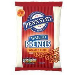Penn State Roasted Chilli Baked Pretzels 165g Pack