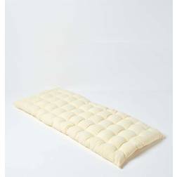 Homescapes Cream Chair Cushions White