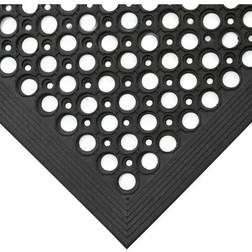 Anti-fatigue Rampmat with open drainage Black