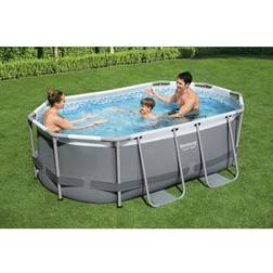 Bestway Power Steel Oval Swimming Pool Set 10'X6'7X33" Above Ground