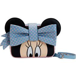 Loungefly Mickey Mouse Minnie Pastel Color Block Dots Shoulder Bag multicolor