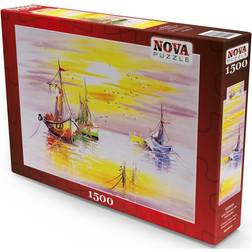 Nova Sunset & Boats 1500 Pieces