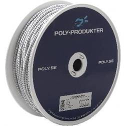 Poly Poly Gummicord 10mm Vit, Gummicord