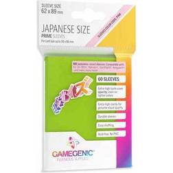 Gamegenic Prime Sleeves: Japanese Sized Lime (60)