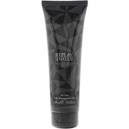 Replay Stone For Him All Over Body Shampoo 100Ml