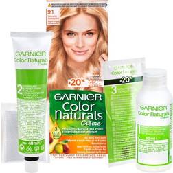 Garnier Color Naturals Creme Hair Color Shade 9.1 Natural Extra Light Ash Blond