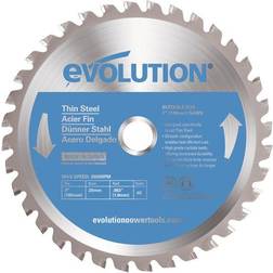 Evolution Power Tools Thin Steel Carbide-Tipped Blade, 180 mm