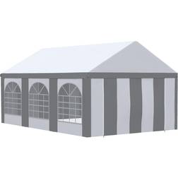 OutSunny Party Tent 6x4 m